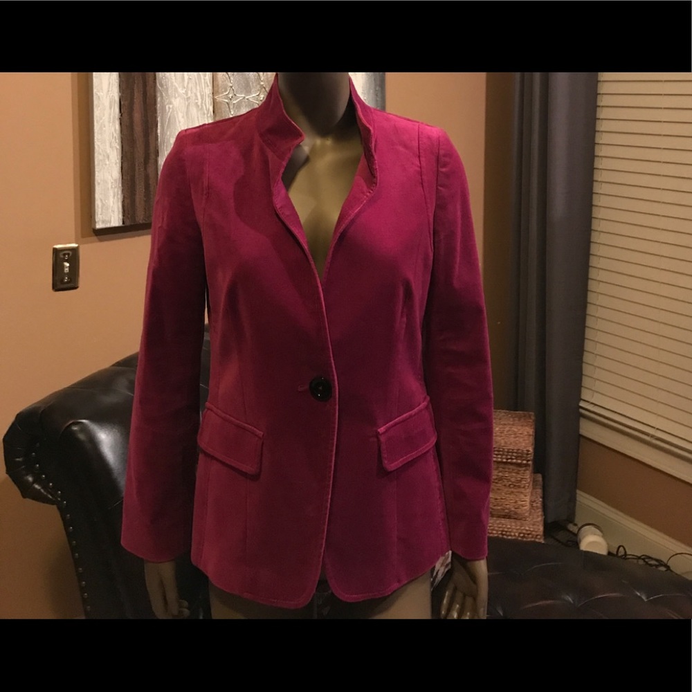 Velvet blazer